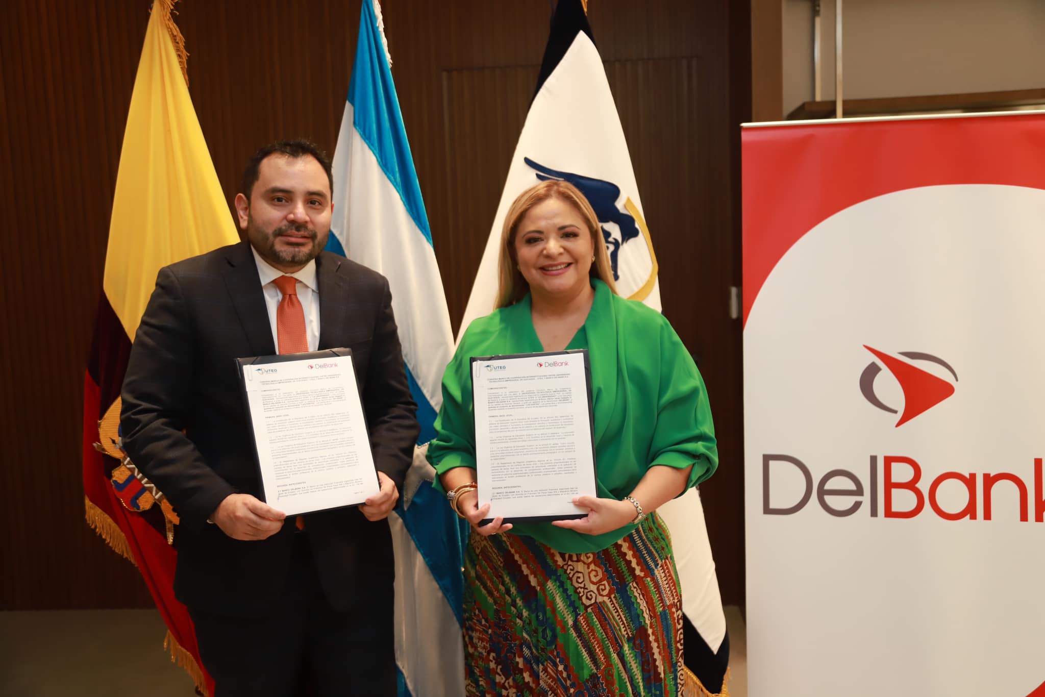 Convenio con el Banco DelBank - uteg