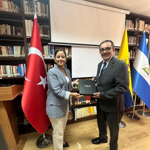As part of the visit to higher education institutions in Ankara, Dr. Otto Suárez, Vice Rector of (1)